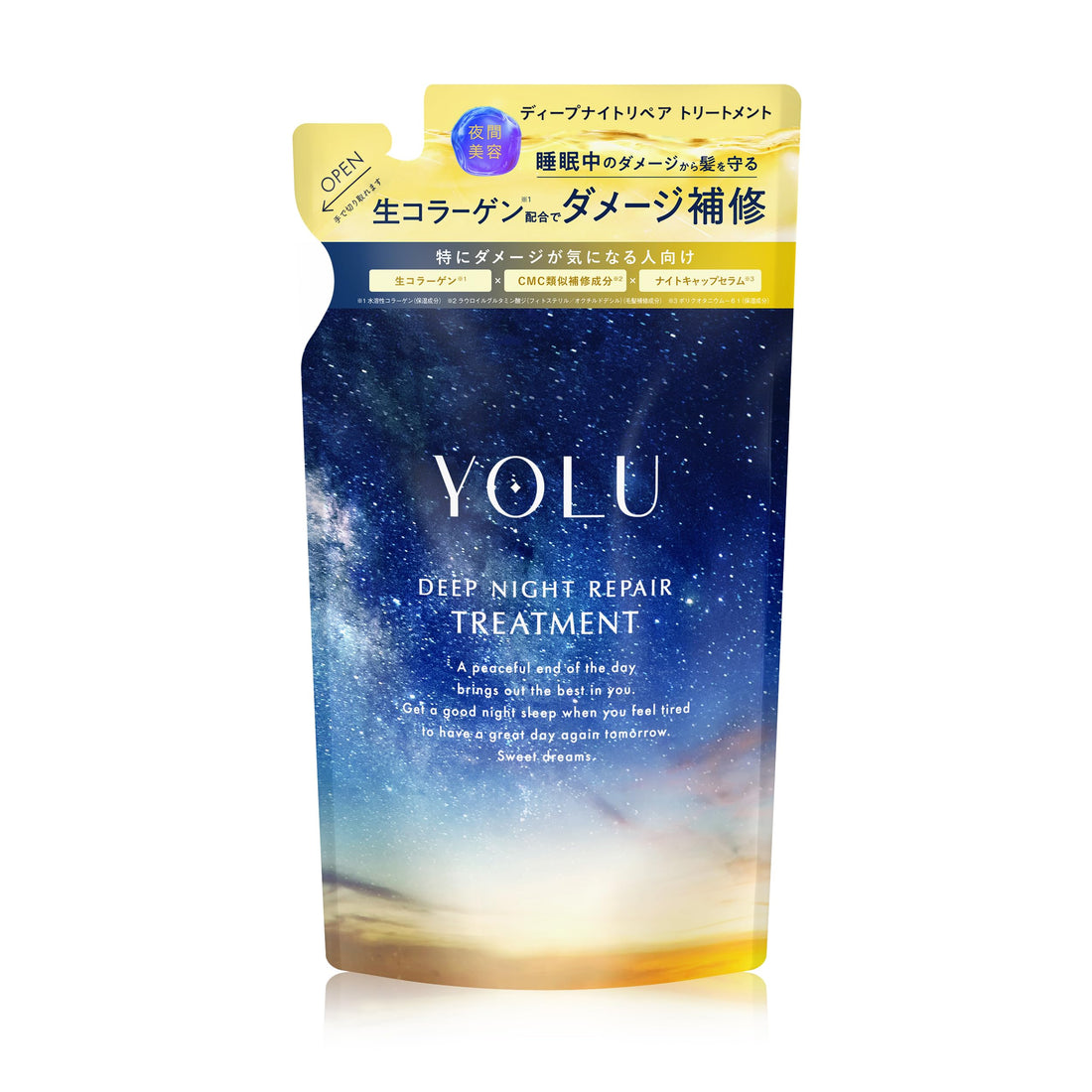 YOLU Deep Night Repair Hair Treatment Refill 400ml
