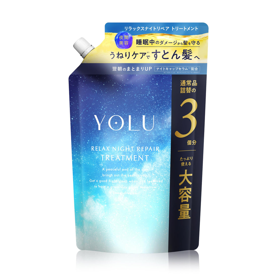 YOLU Relaxing Night Repair Treatment Refill 440g