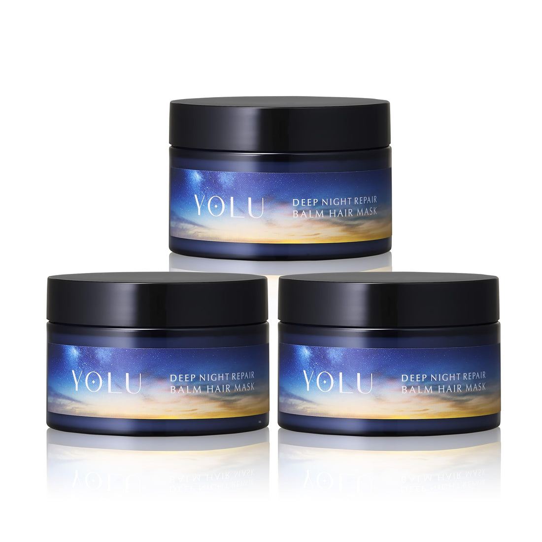 YOLU Deep Night Repair Hair Mask Set for Japanese Hair Care