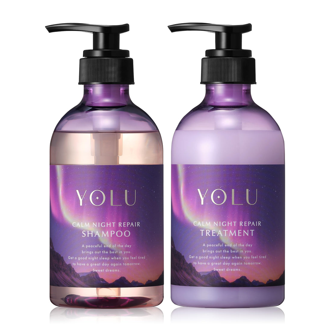 YOLU Night Repair Shampoo and Treatment Set 350ml