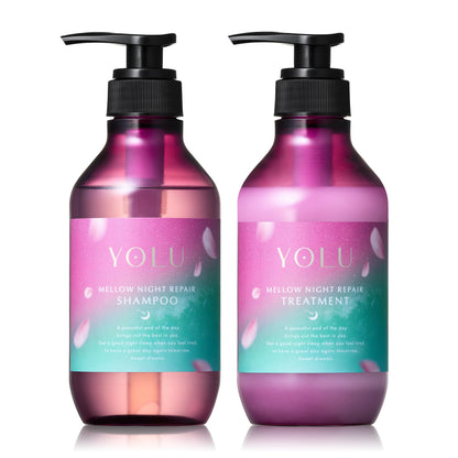 YOLU Night Repair Hair Treatment Set for Dry Hair Care