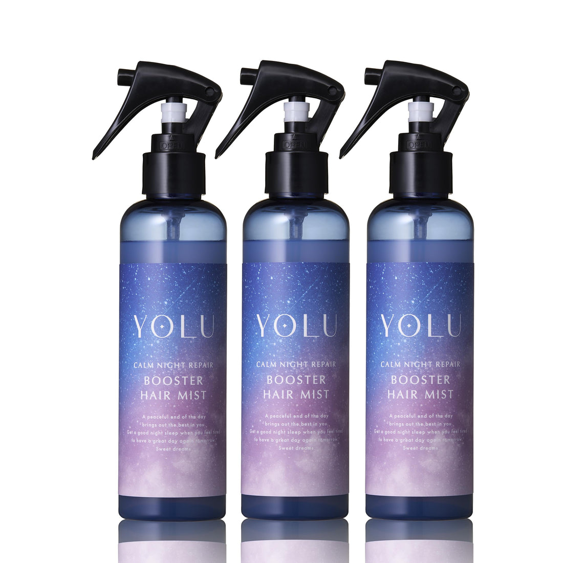 YOLU Hair Mist Calm Night Repair Set for Soft and Manageable Hair
