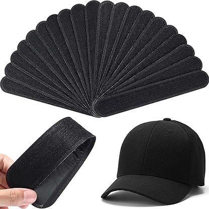 Yonace Sweat Absorbing Sheets for Hats 80 Count Adhesive