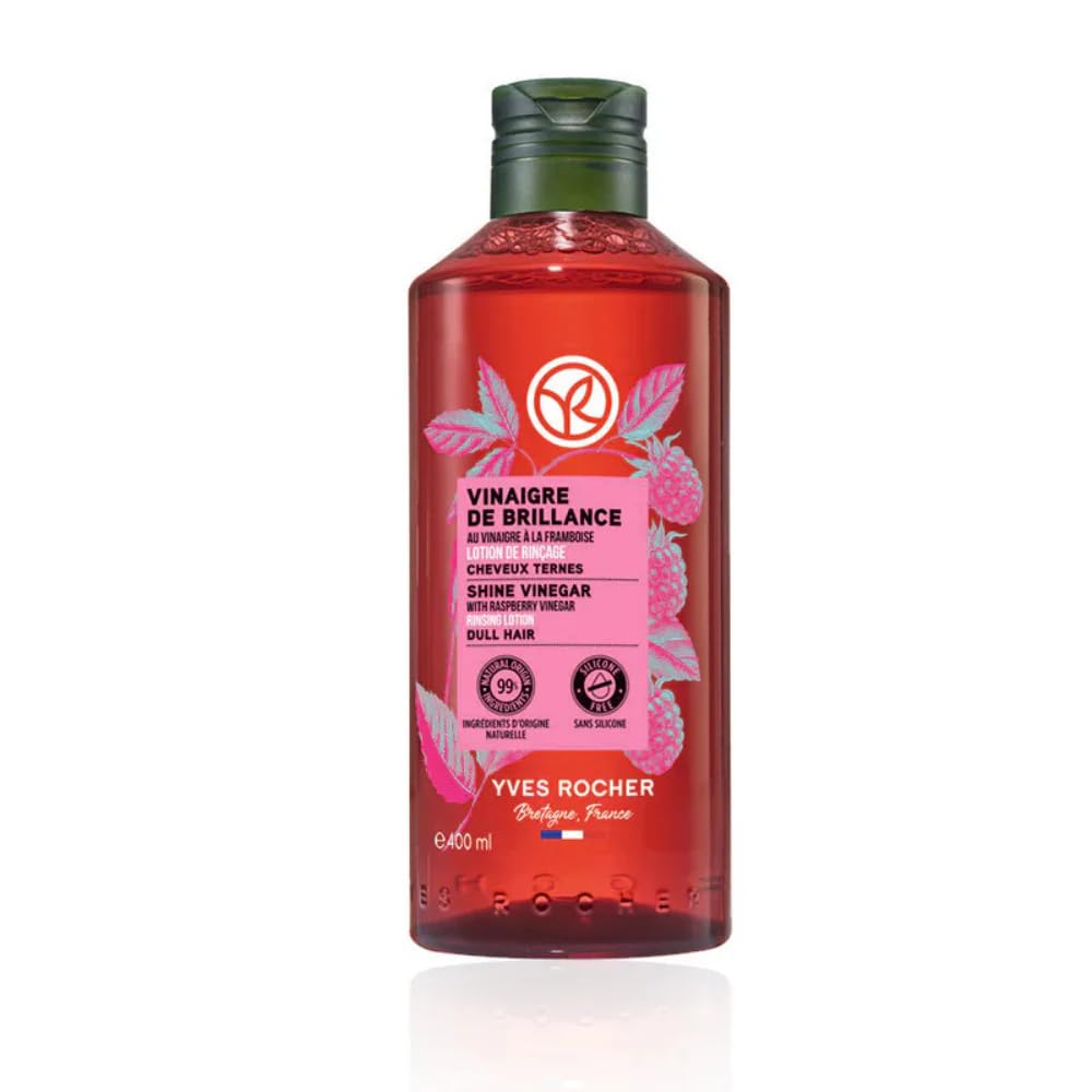 Yves Rocher Rinsing Vinegar Silky Shine Sara-Kira Raspberry 400mL