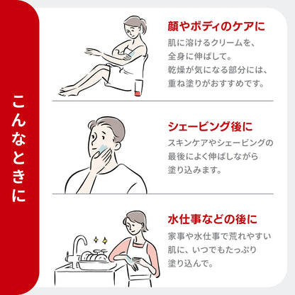 Zane Moisturizing Cream E 100g - Japanese Skincare for Daily Use