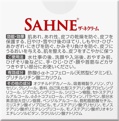Zane Moisturizing Cream E 100g - Japanese Skincare for Daily Use