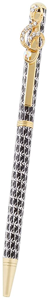Royal Arden Swarovski Crystal Music Note Ballpoint Pen 13.5cm