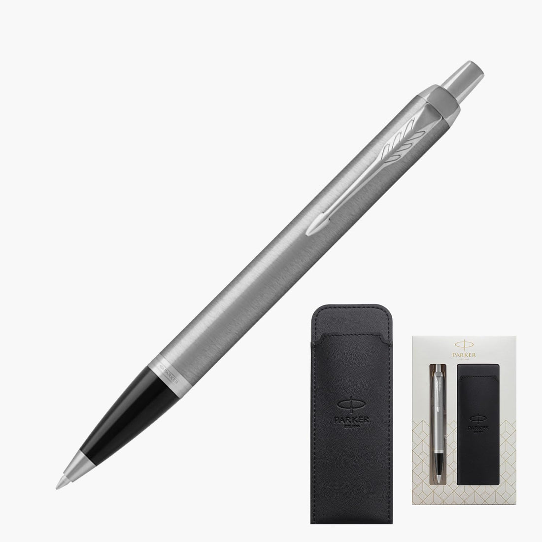 PARKER IM Ballpoint Pen & Fountain Pen Gift Sets with Pen Sleeve