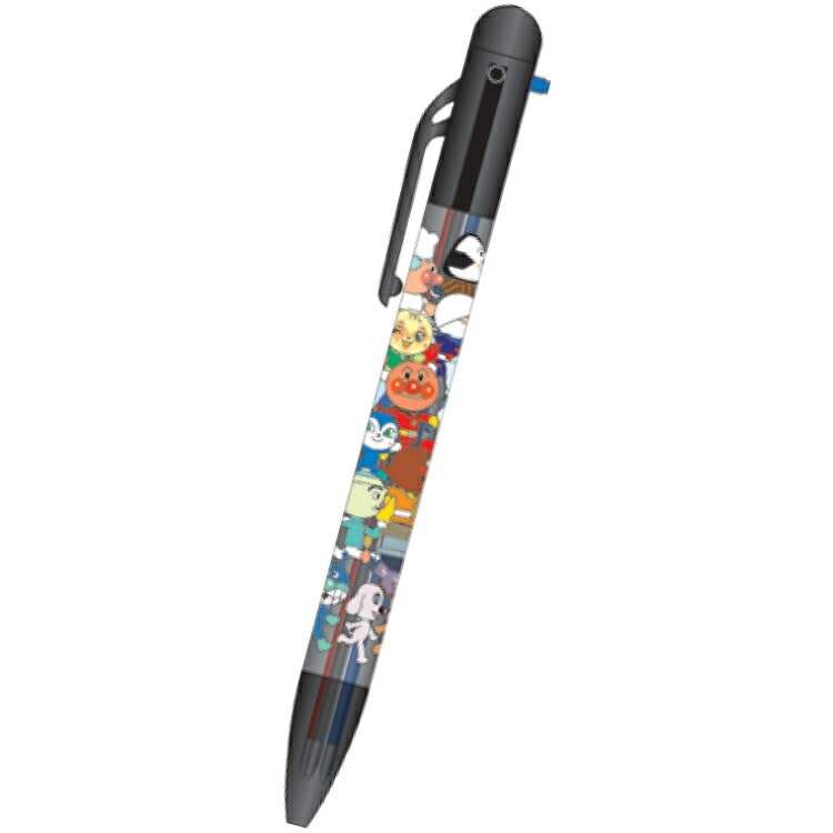 Sun-Star Stationery Anpanman Multi-Color Ballpoint Pen 3 Colors