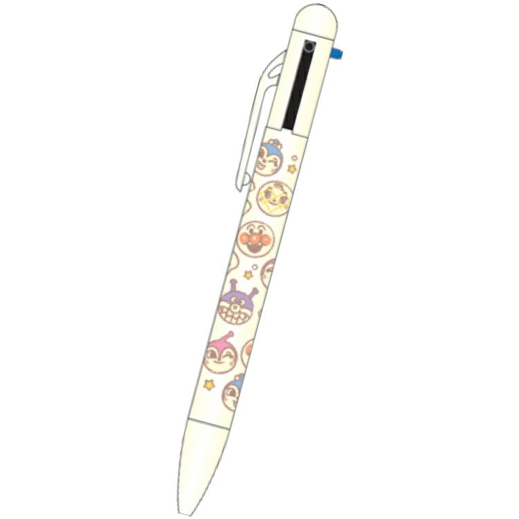 Sun-Star Stationery Anpanman Multi-Color Ballpoint Pen 3 Colors