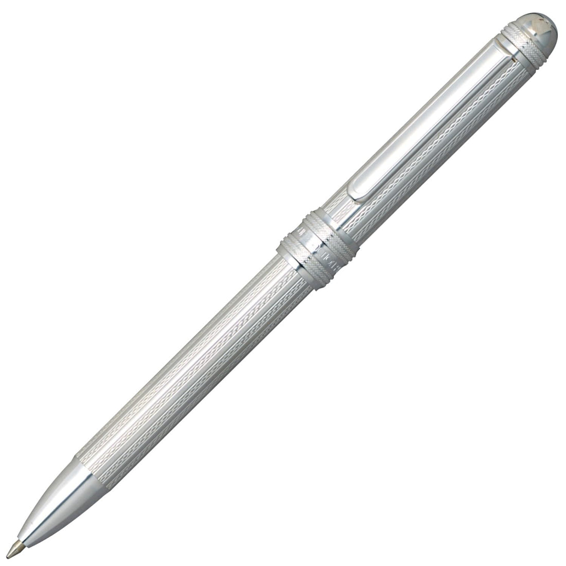 Platinum Multi-Function Pen Sterling Silver Double Action