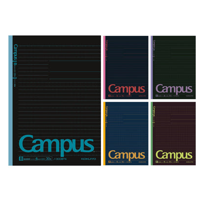 KOKUYO Campus B5 Dot Notebooks with A-Grade Paper and Ruling Options