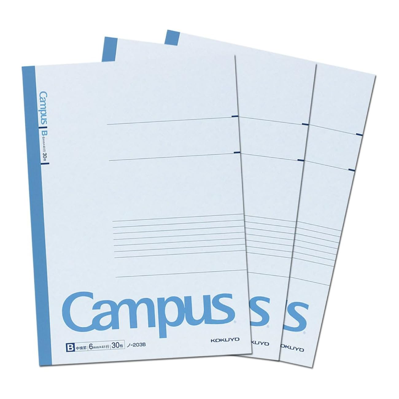 KOKUYO Campus Notebook A4 Pack with Color Assortment &amp; Dot Grid