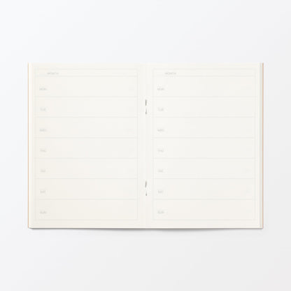 MUJI A5 &amp; A6 Notebooks and Planners with 32 Pages for Everyday Use