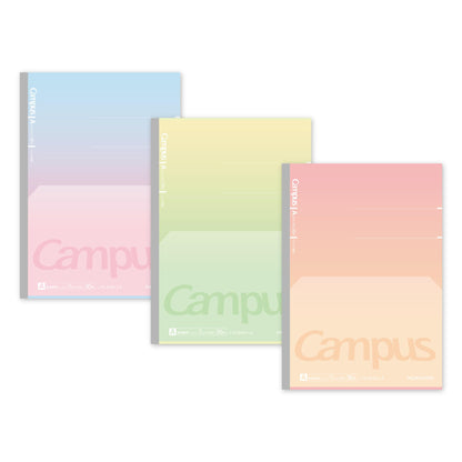 KOKUYO Campus Flat Notebook Set of 3 B5 Dot Grid &amp; Comfortable