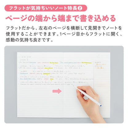 KOKUYO Campus Flat Notebook Set of 3 B5 Dot Grid &amp; Comfortable