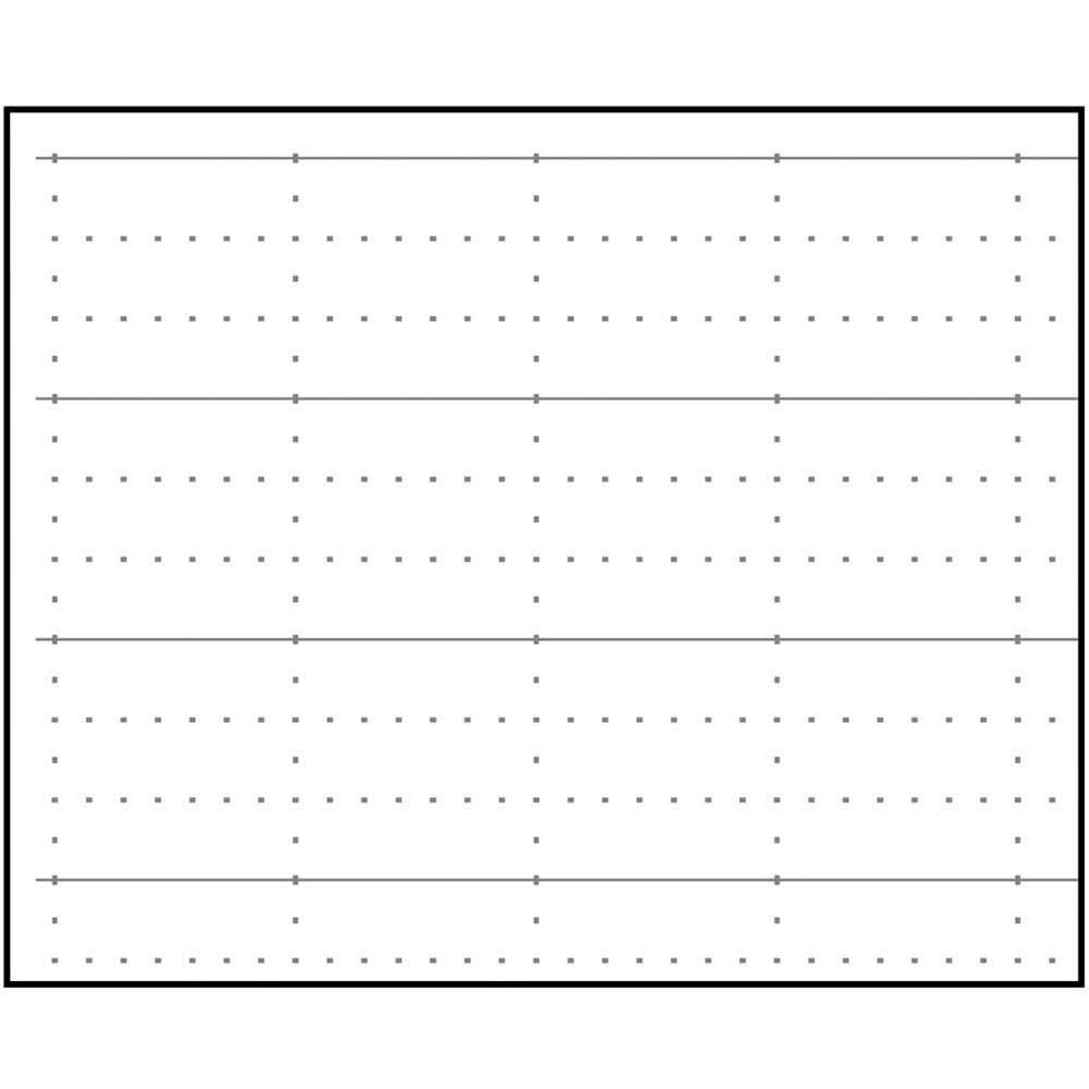 Nakabayashi Logical Notebook B5 Size 5-Pack with A/B Rule Options