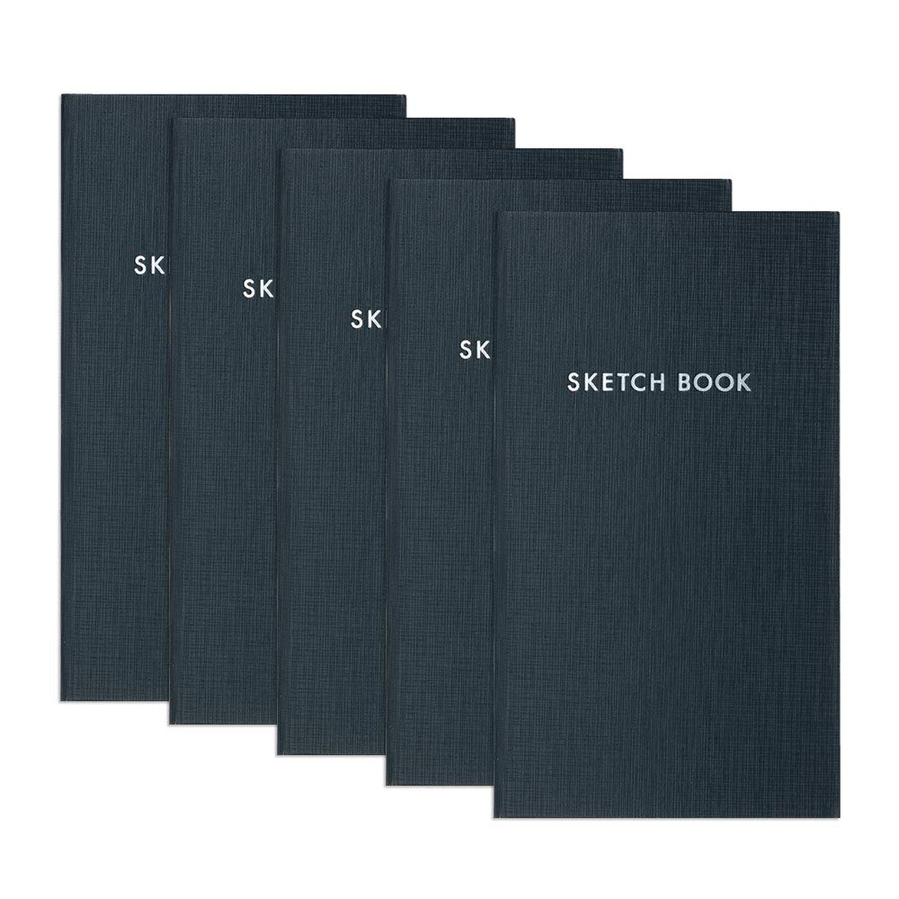 KOKUYO Sketch Notebook Set with 3mm Grid - 5 Pack Options
