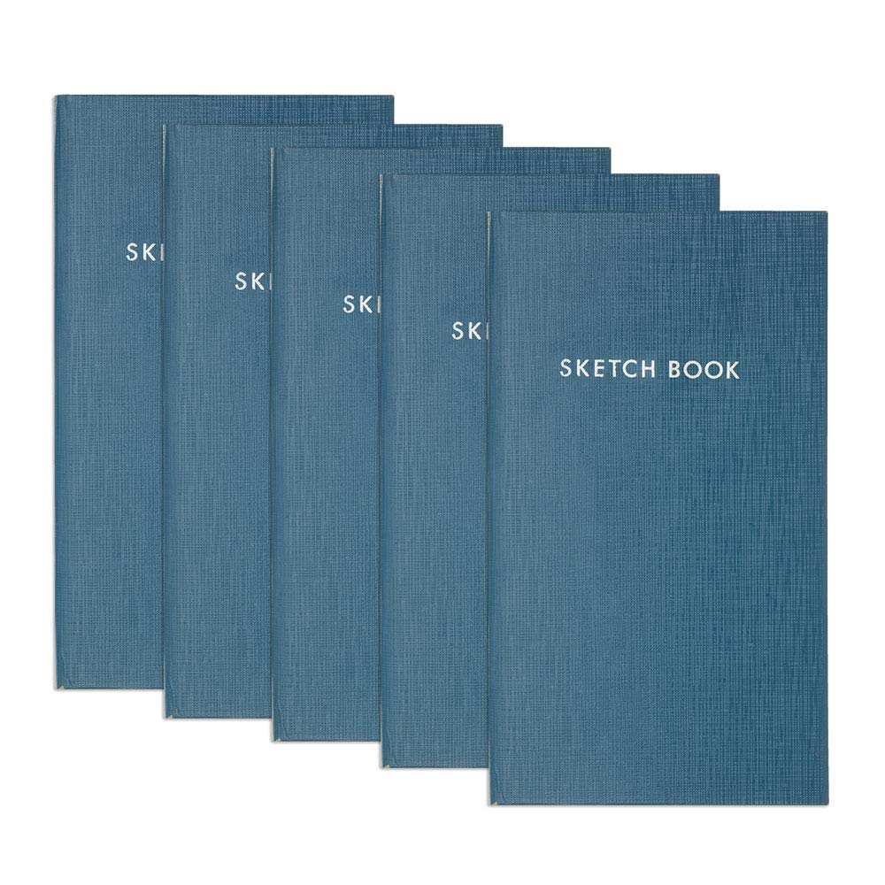 KOKUYO Sketch Notebook Set with 3mm Grid - 5 Pack Options