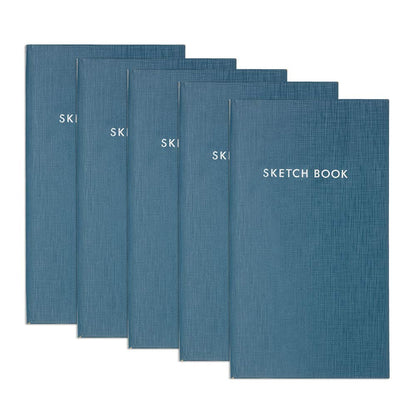 KOKUYO Sketch Notebook Set with 3mm Grid - 5 Pack Options