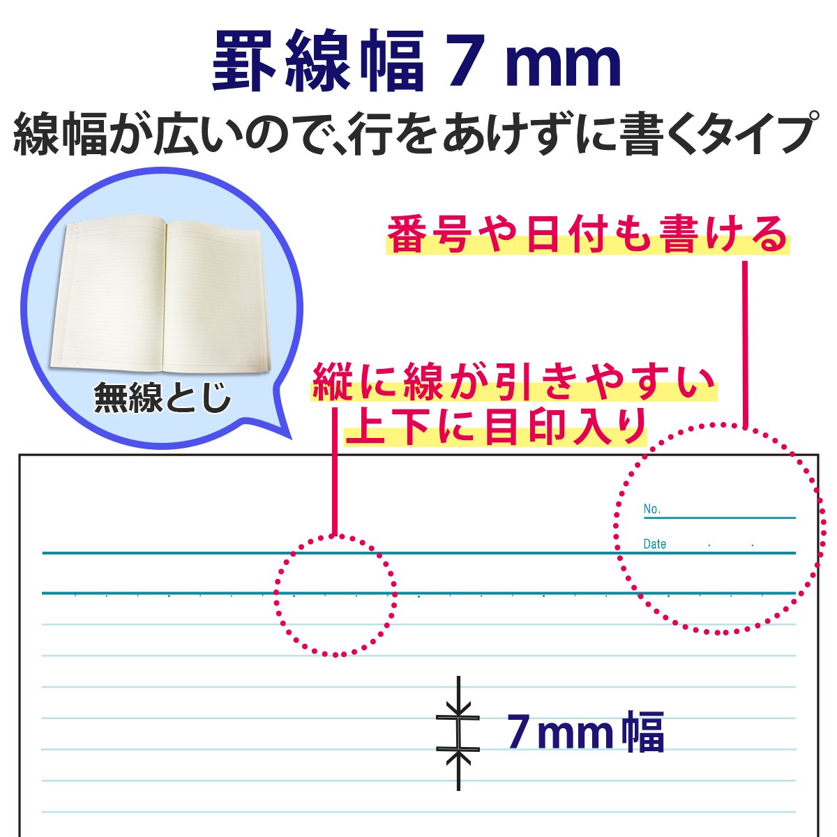 PLUS B5 Semi-Notebook &amp; A-Rule Notebook 30-100 Sheets Options
