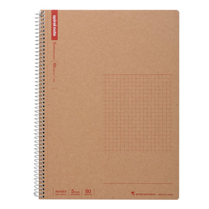 Maruman Ring Notebook A4 A5 B5 B6 5mm Graph Paper Options