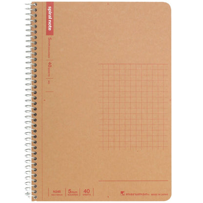 Maruman Ring Notebook A4 A5 B5 B6 5mm Graph Paper Options