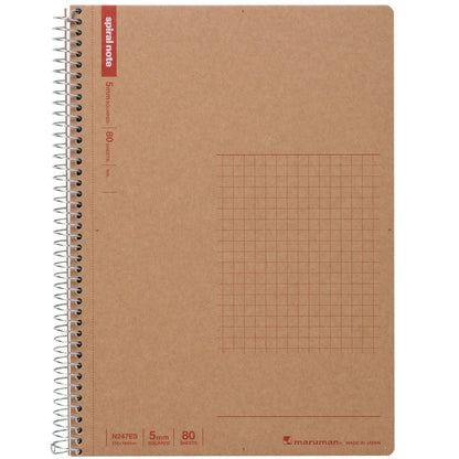 Maruman Ring Notebook A4 A5 B5 B6 5mm Graph Paper Options