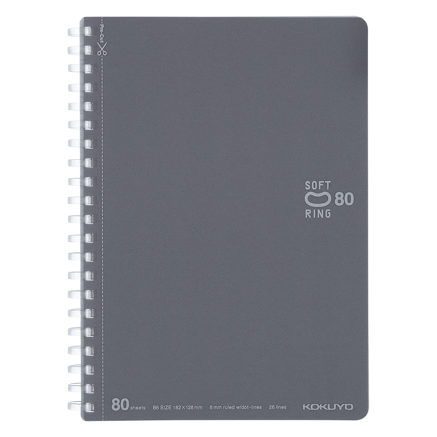 KOKUYO Soft Ring Notebook B6 80 Sheets Dot Grid
