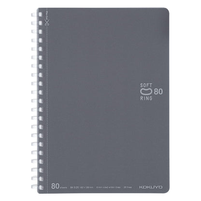 KOKUYO Soft Ring Notebook B6 80 Sheets Dot Grid