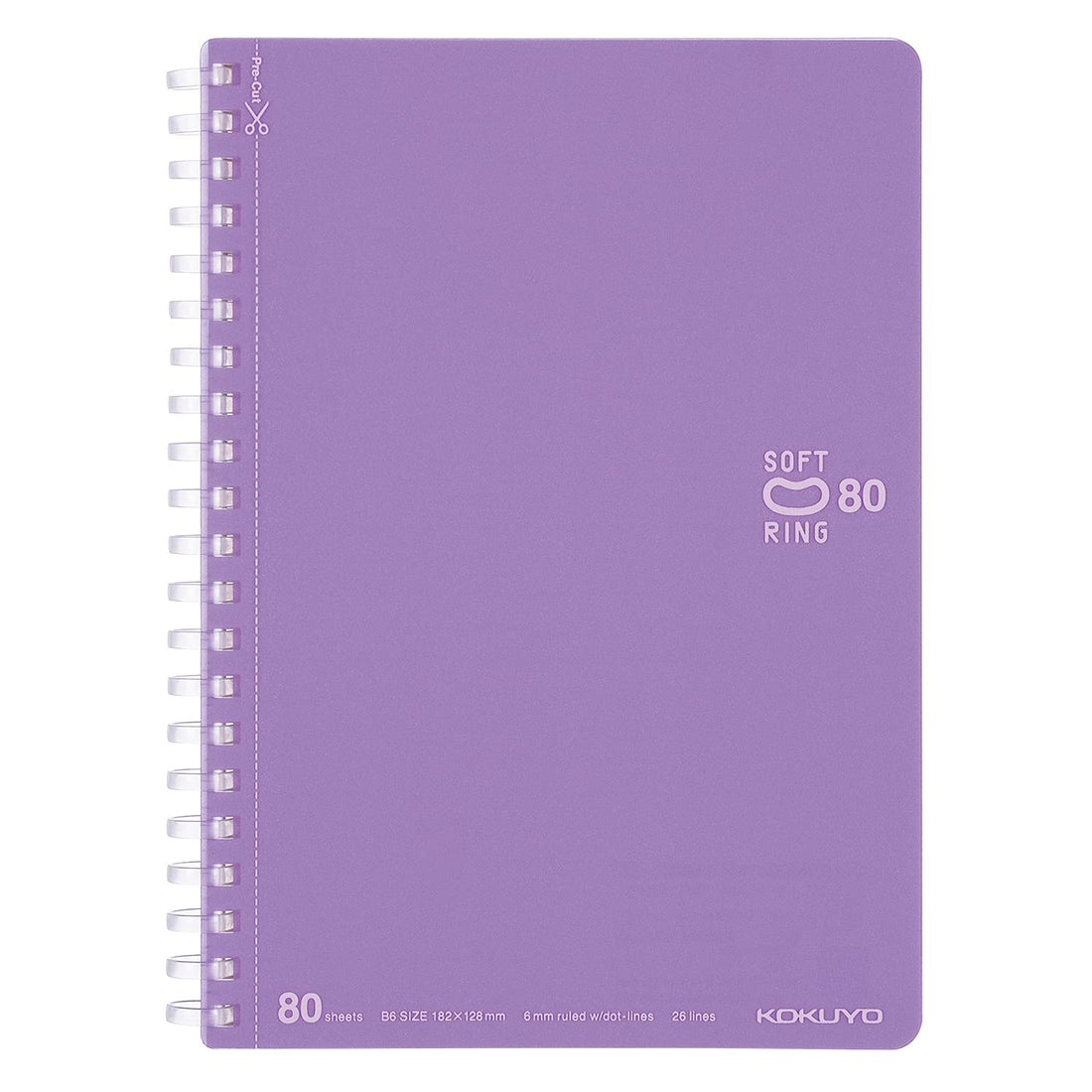 KOKUYO Soft Ring Notebook B6 80 Sheets Dot Grid