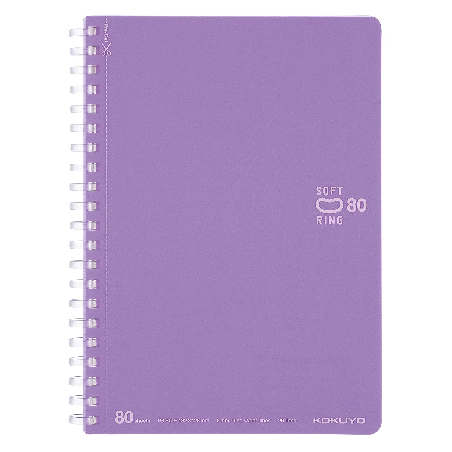KOKUYO Soft Ring Notebook B6 80 Sheets Dot Grid