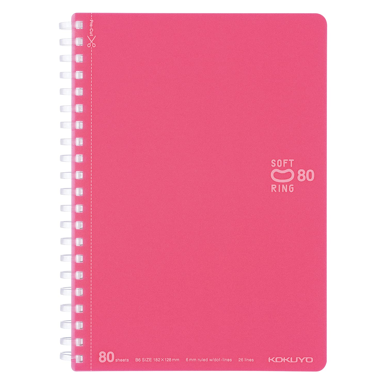 KOKUYO Soft Ring Notebook B6 80 Sheets Dot Grid