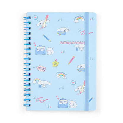 SANRIO B6 Ring Notebook 18.2x13.5cm Character Design