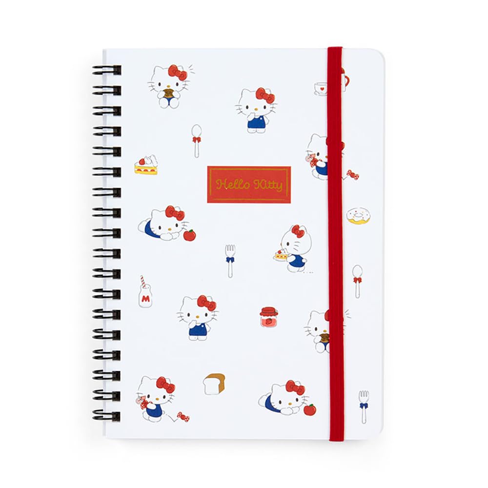 SANRIO B6 Ring Notebook 18.2x13.5cm Character Design