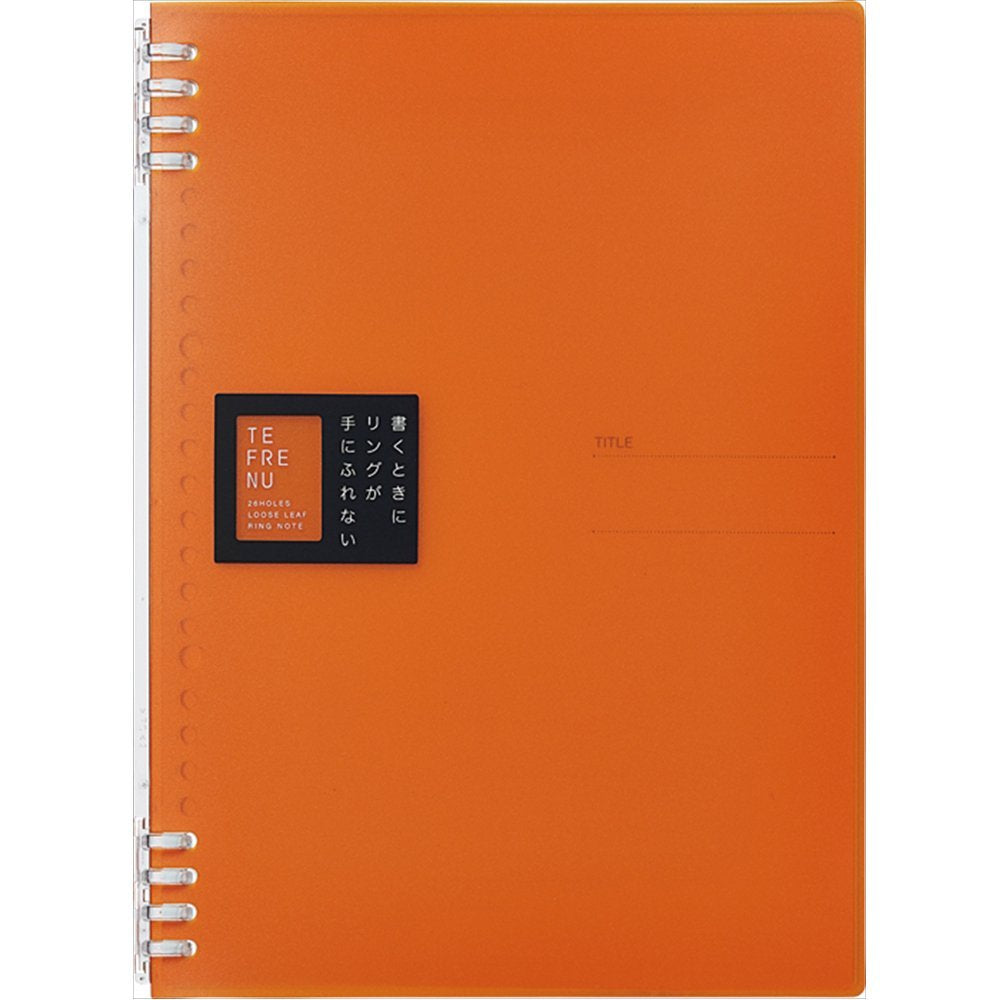 Kingjim Ring Notebook Teffleune A5 &amp; B5 with 20-26 Holes