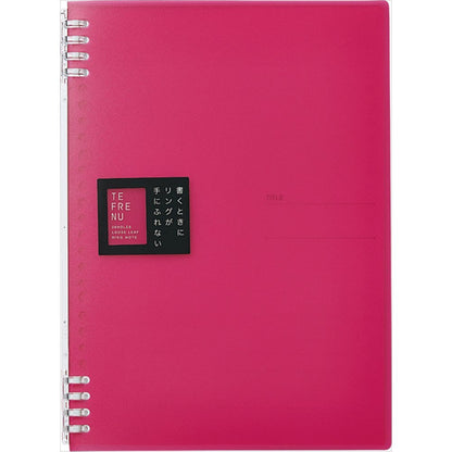 Kingjim Ring Notebook Teffleune A5 &amp; B5 with 20-26 Holes