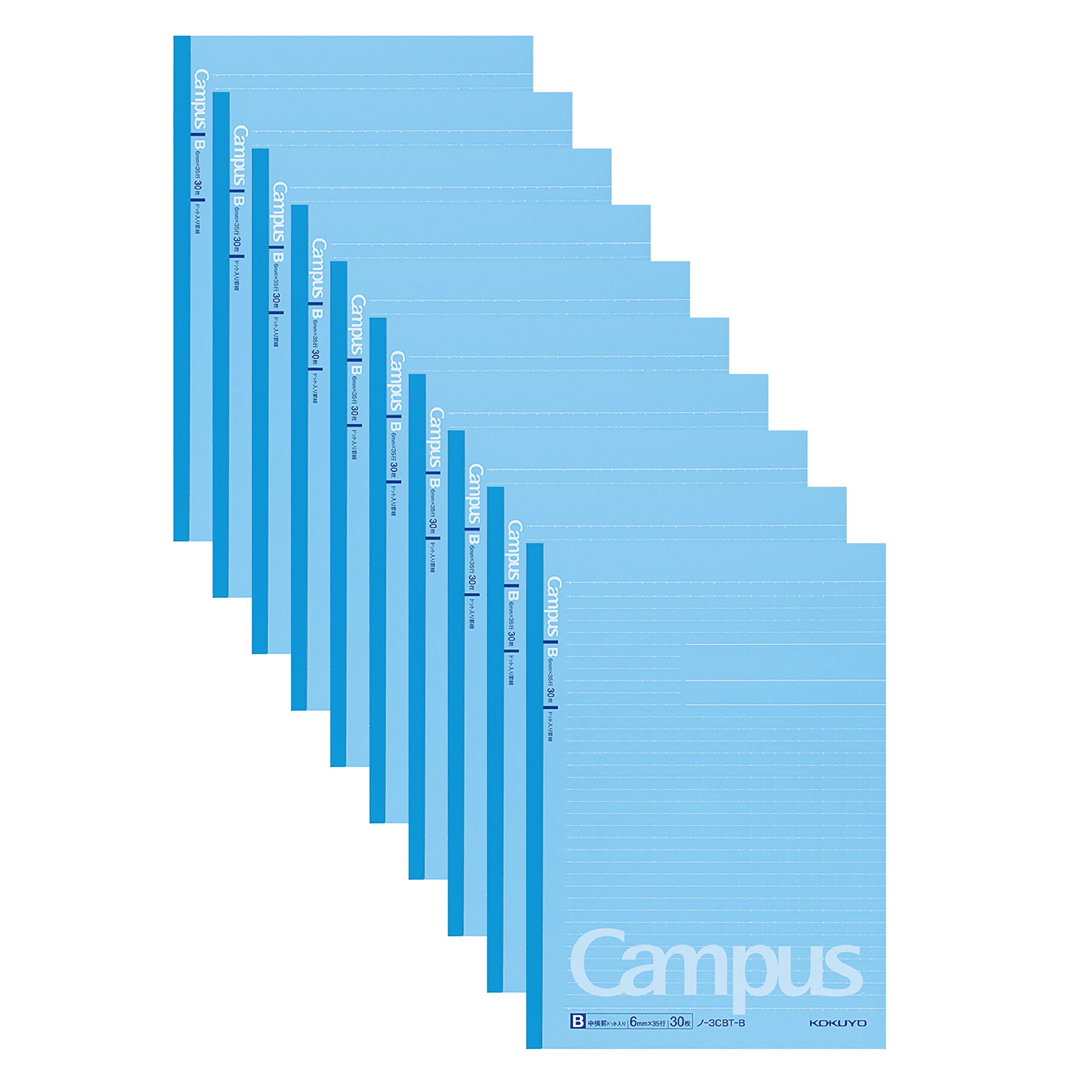 KOKUYO Campus B5 Notebook with Dot Grid 30 Sheets