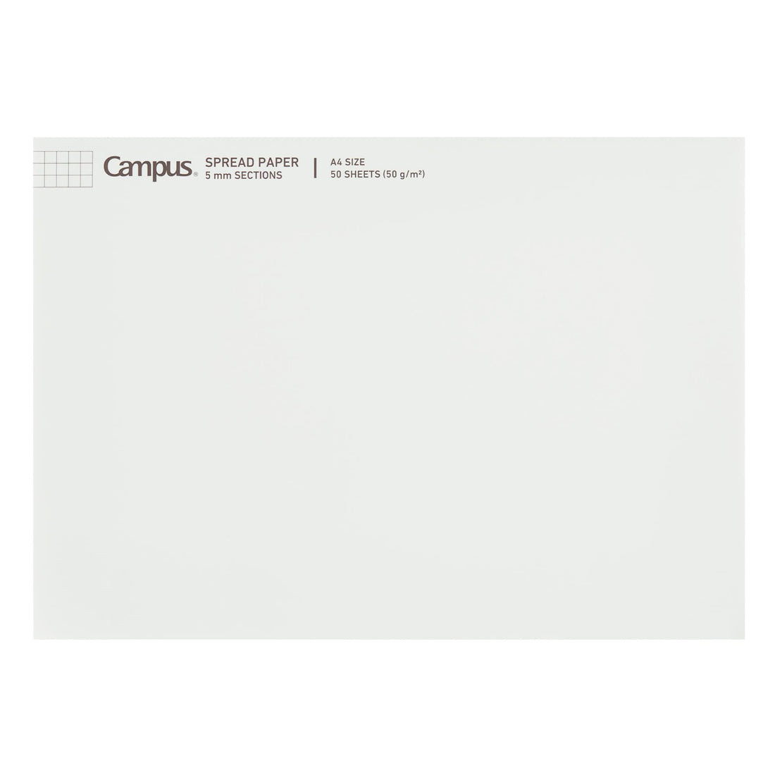 KOKUYO Campus Spread Paper 50 Sheets 5mm Grid A4 A3 B5