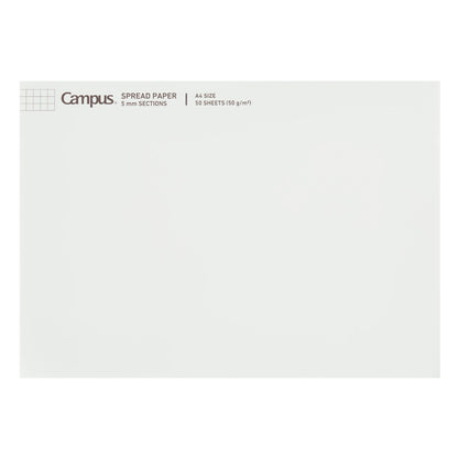 KOKUYO Campus Spread Paper 50 Sheets 5mm Grid A4 A3 B5