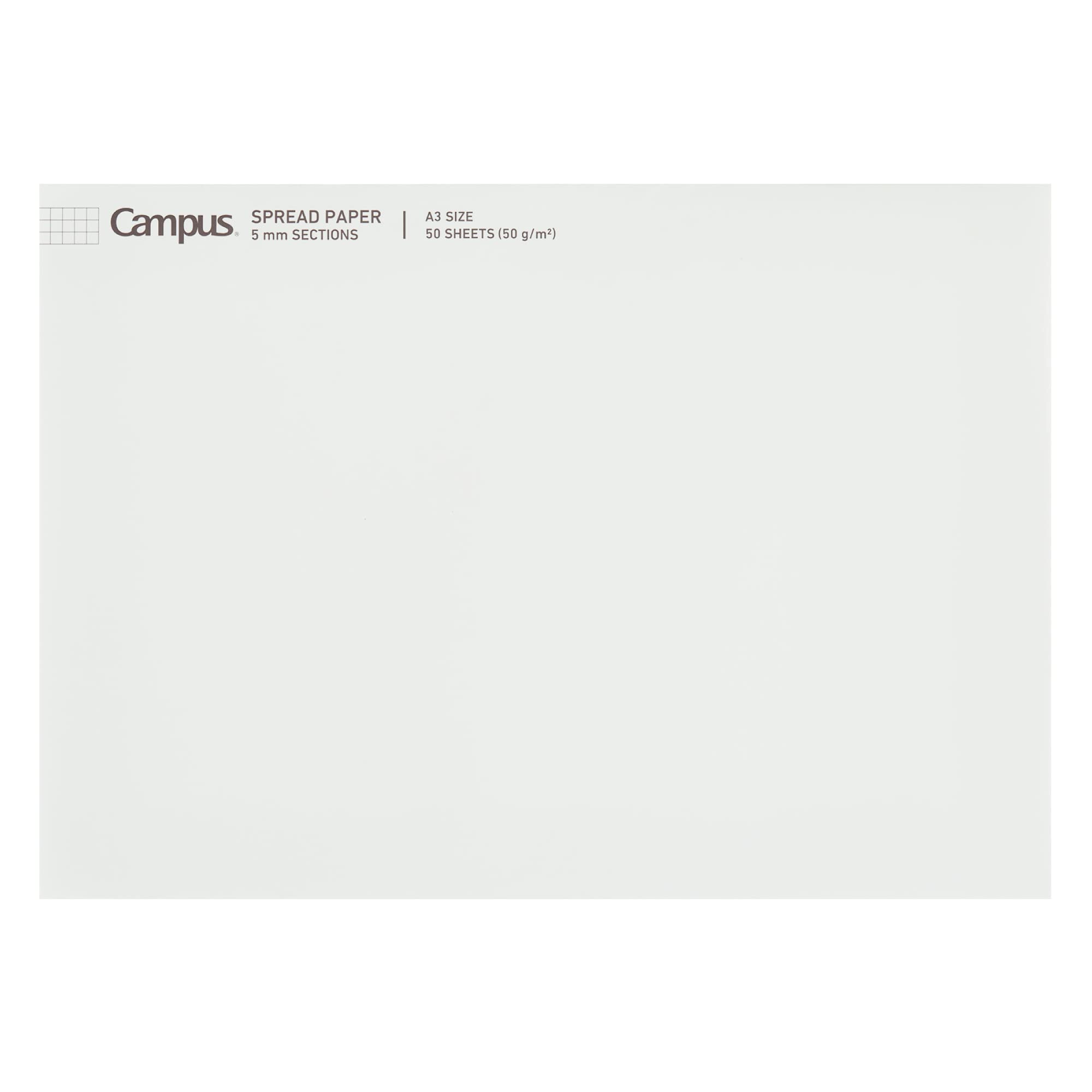 KOKUYO Campus Spread Paper 50 Sheets 5mm Grid A4 A3 B5