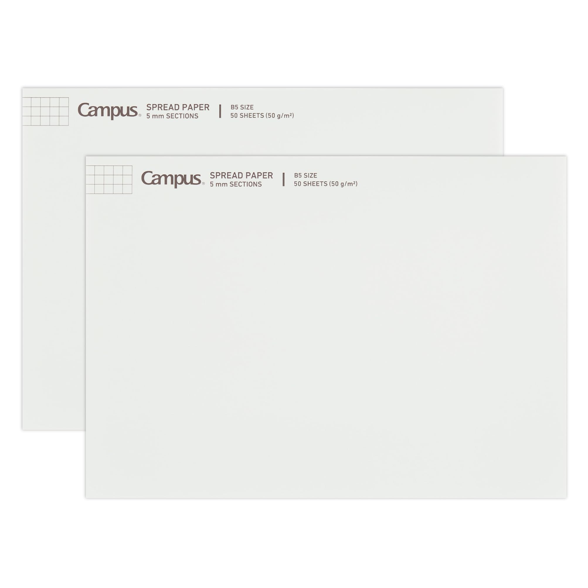 KOKUYO Campus Spread Paper 50 Sheets 5mm Grid A4 A3 B5