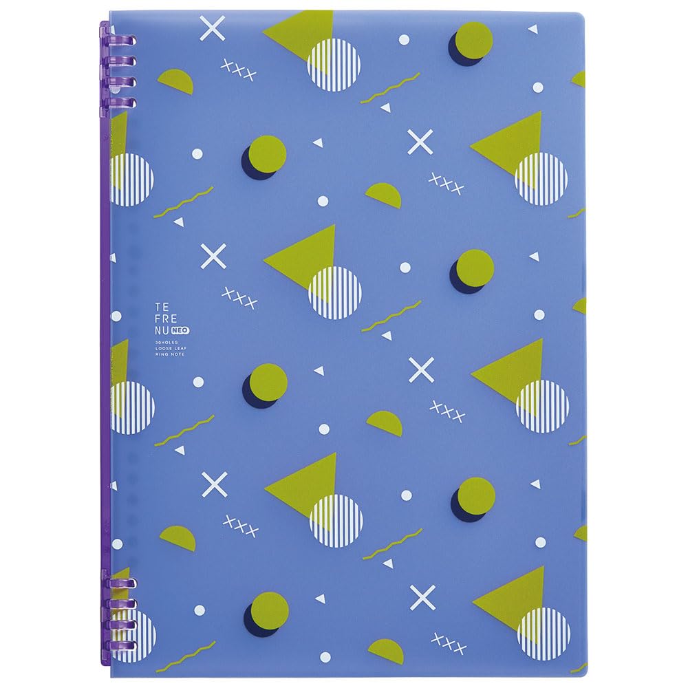 Kingjim Teffreine Neo Ring Notebook A4 A5 B5 Options