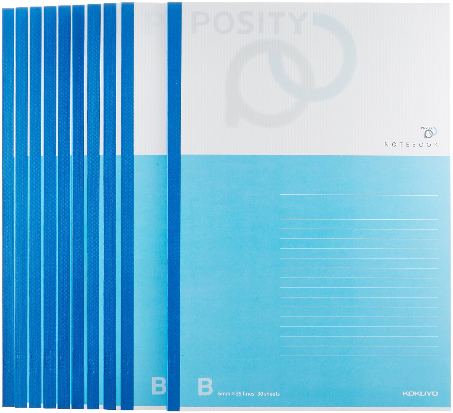 KOKUYO Semi B5 Notebook &amp; Notepad 30 Sheets Pack of 10