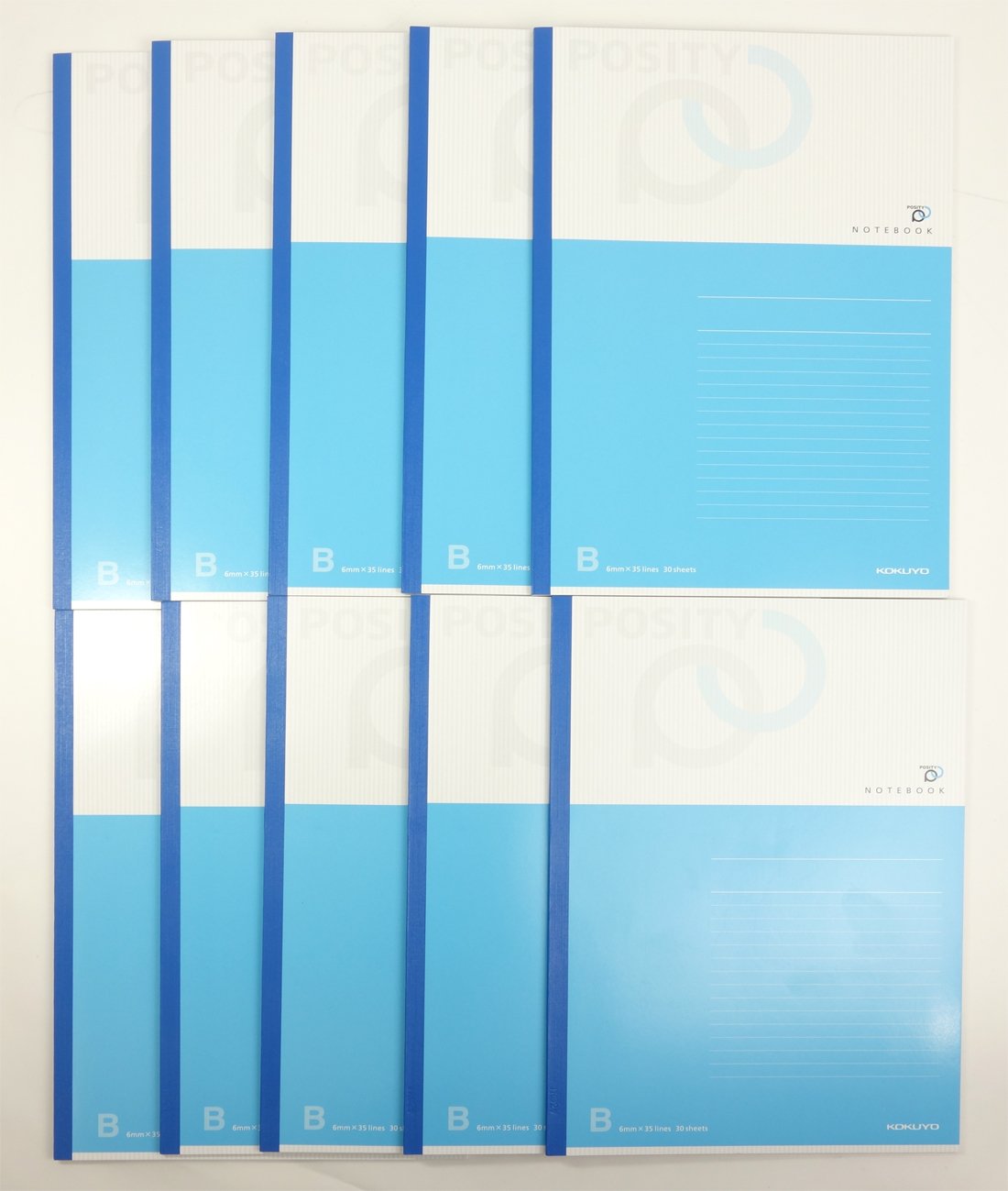 KOKUYO Semi B5 Notebook &amp; Notepad 30 Sheets Pack of 10