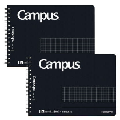 KOKUYO Campus Half Size B6 Notebook &amp; Twin Ring Notebook 50 Sheets