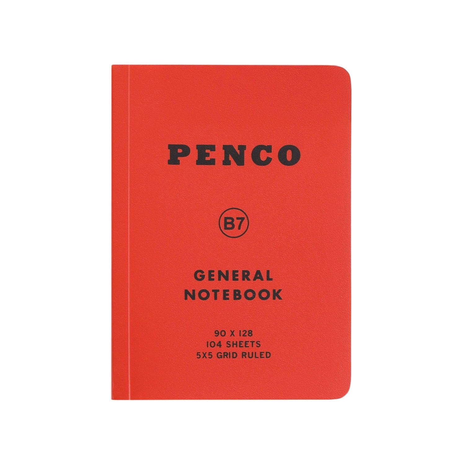 HIGHTIDE Soft PP Notebook &amp; Graph Paper Notebook B6/B7 160 Pages