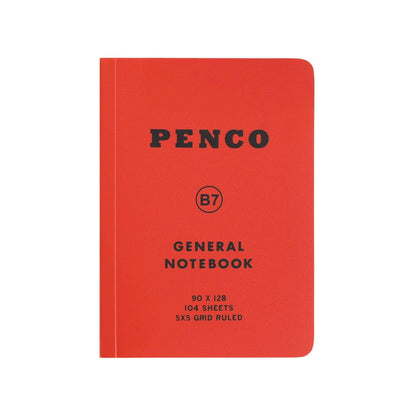 HIGHTIDE Soft PP Notebook &amp; Graph Paper Notebook B6/B7 160 Pages