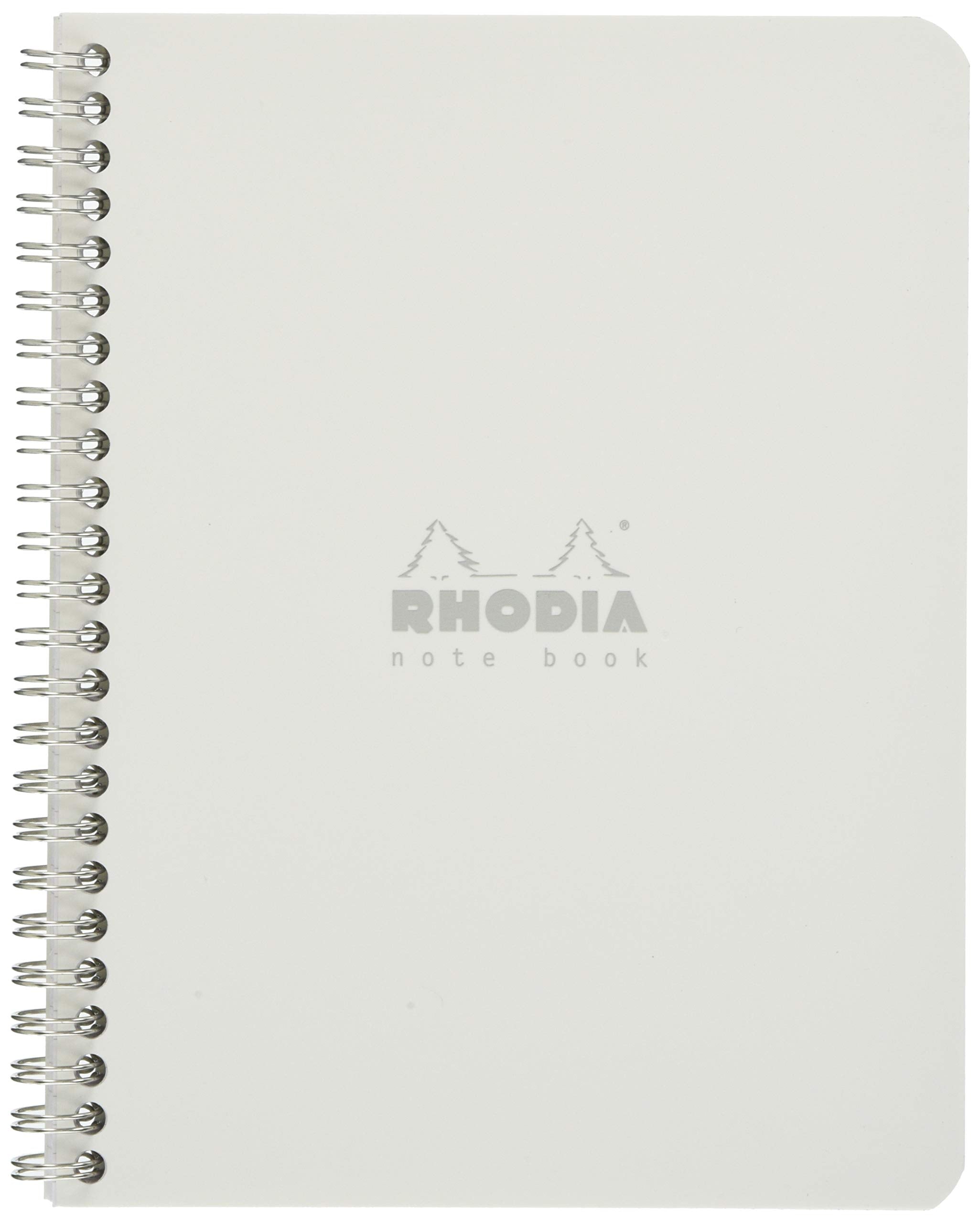 RHODIA Double Ring Notebook A5 &amp; A4 Classic 160 Pages Ruled &amp; Grid