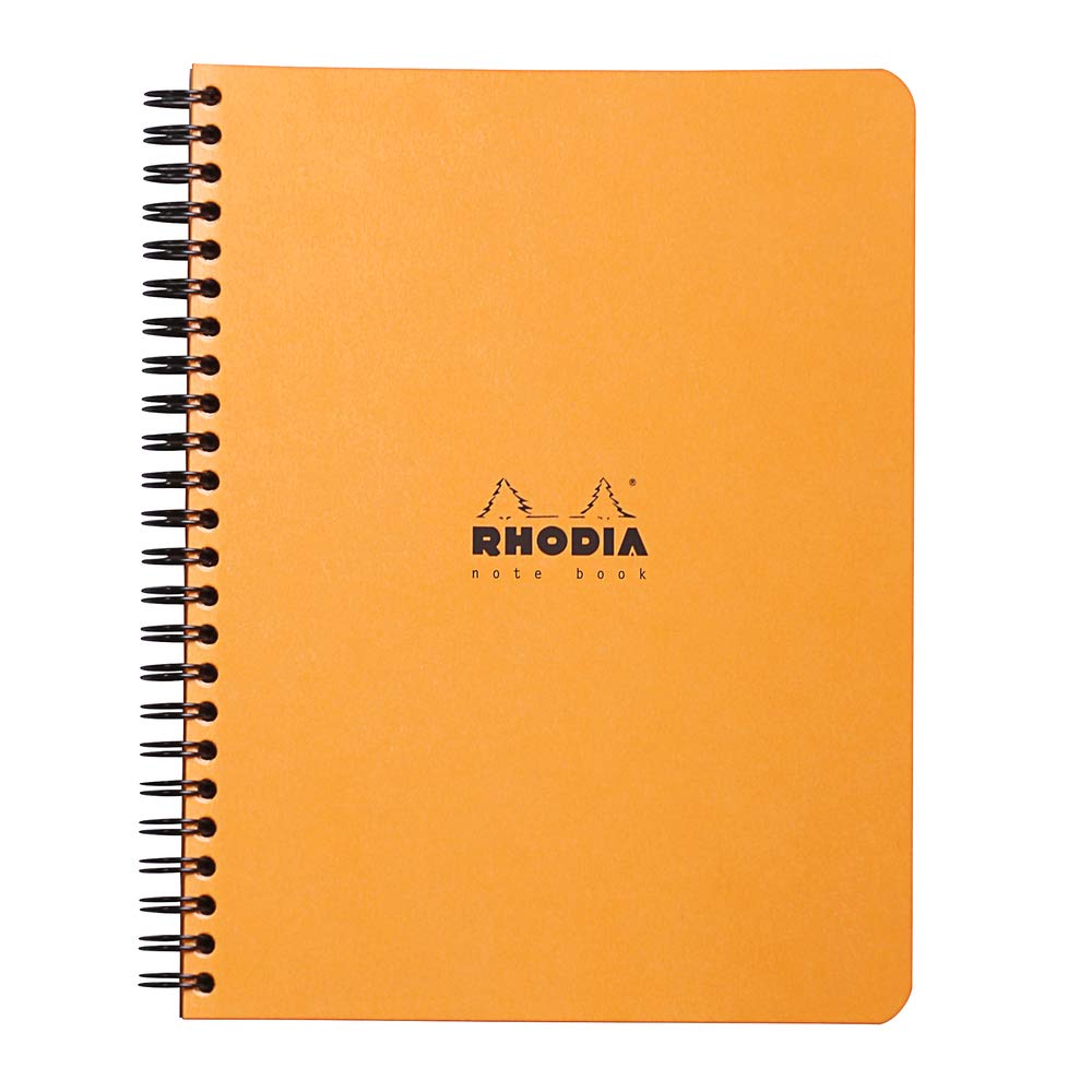 RHODIA Double Ring Notebook A5 &amp; A4 Classic 160 Pages Ruled &amp; Grid